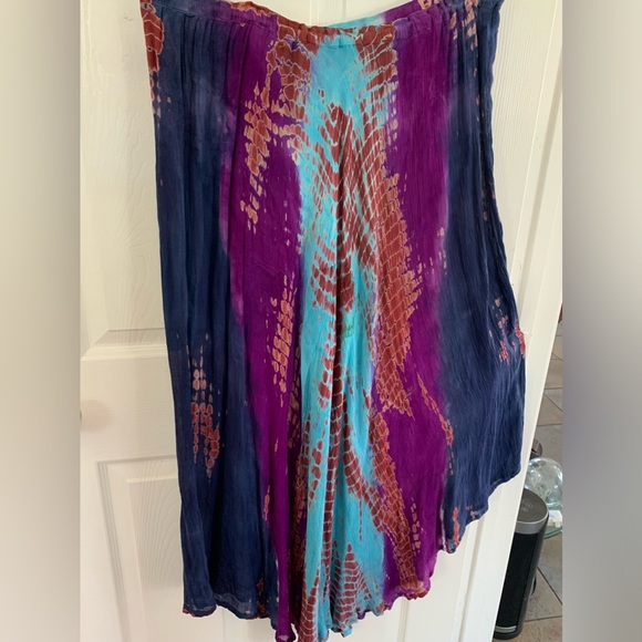 Sol Angeles Dresses & Skirts - NWT bohemian gauze skirt, tye died, by SOL- Large